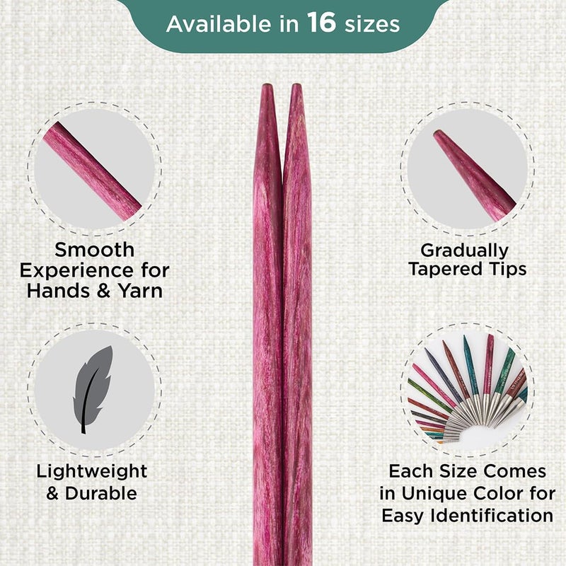 Knit Pro Dreamz Interchangeable Circular Needles 5" (13cm) | US Size 6 (4mm) - Image 2